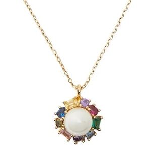 $68 Kate Spade Candy Shop Pearl Halo Pendant